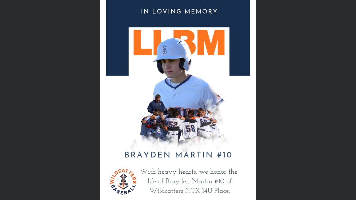 Tragic Loss of Young Baseball Star Brayden Martin