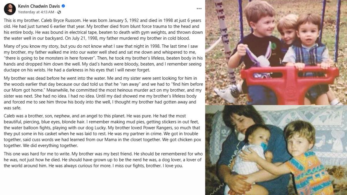 Tragic Childhood Lost: The Heartbreaking Story of Caleb Bryce Russom
