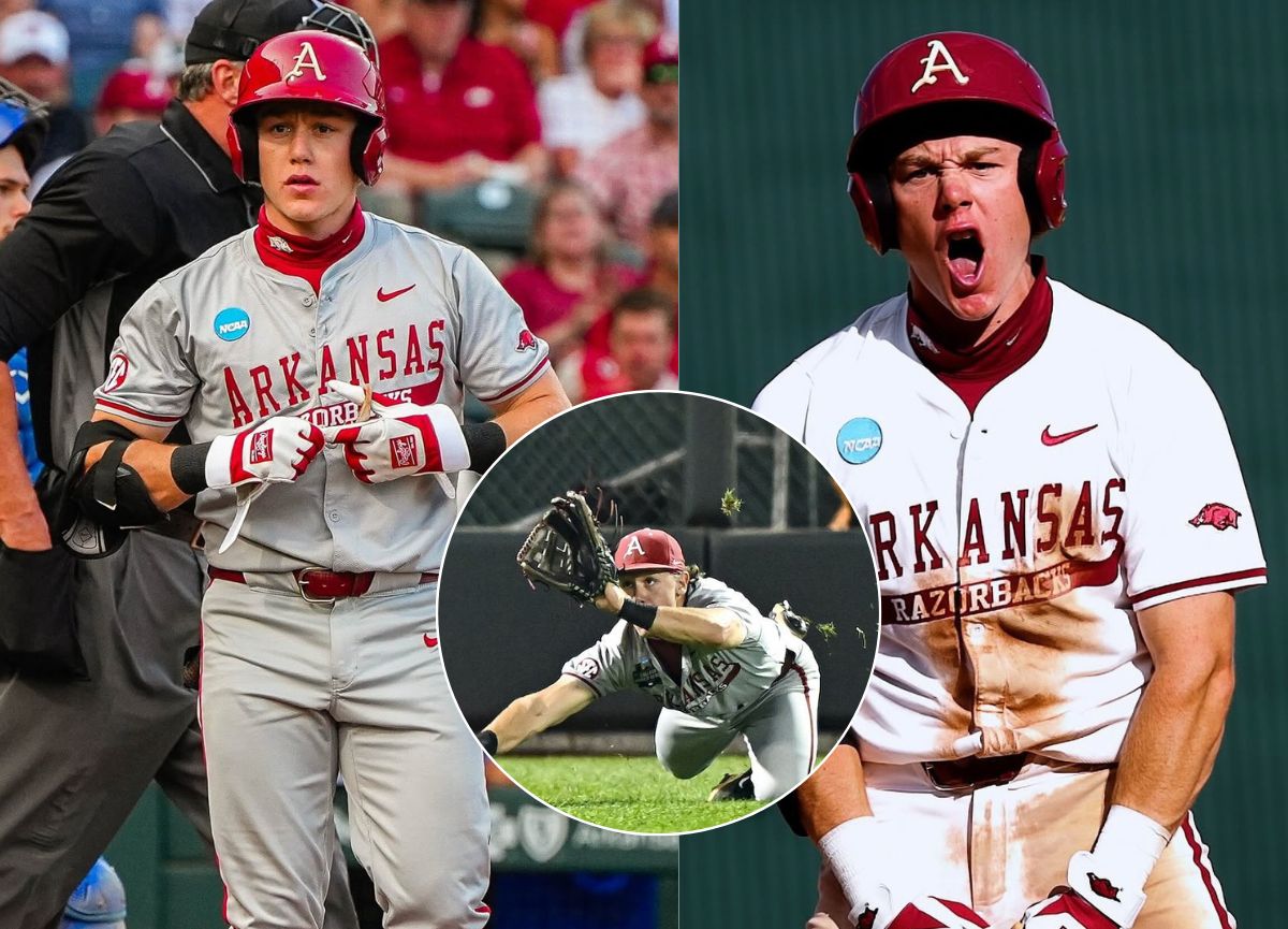 Charles Davalan's Costly 9th-Inning Mistake Ends Arkansas' CWS Run
