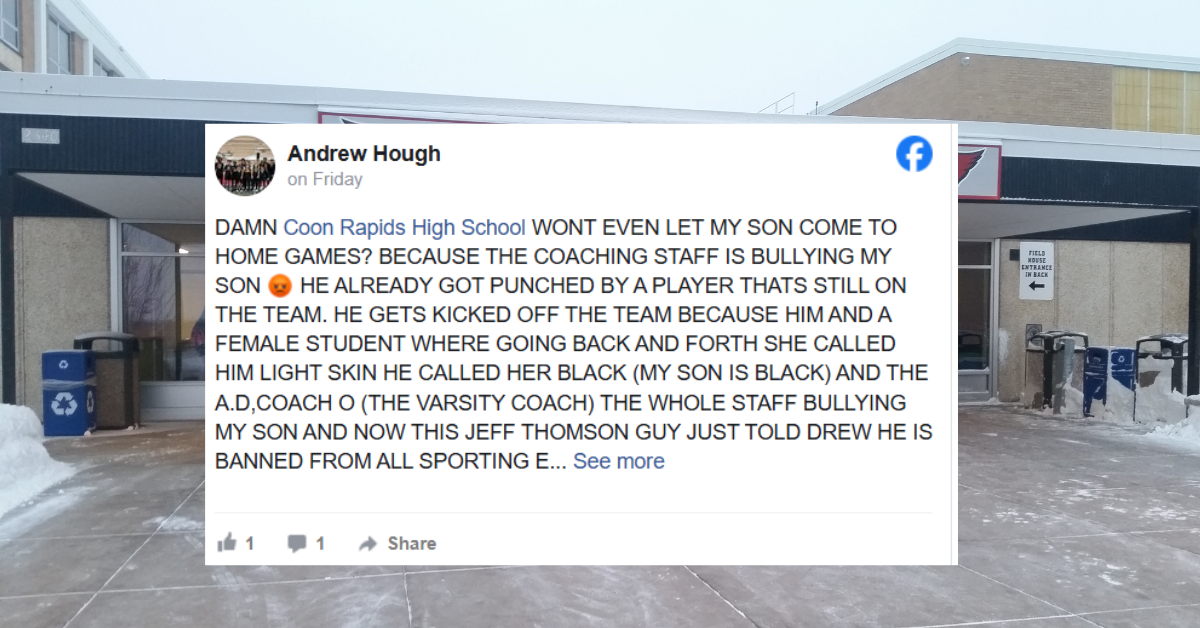 Minneapolis Father Protests School Bullying After Son Was Punished for Defending Himself