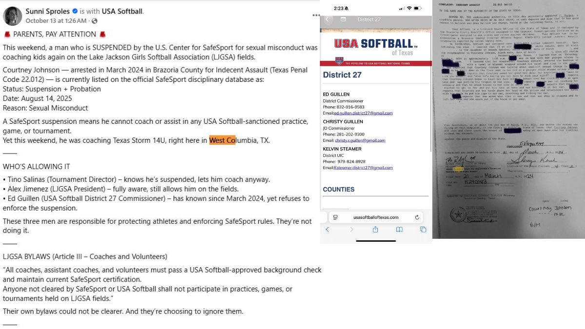 Suspended Coach Continues Youth Sports Involvement Despite Safety Bans