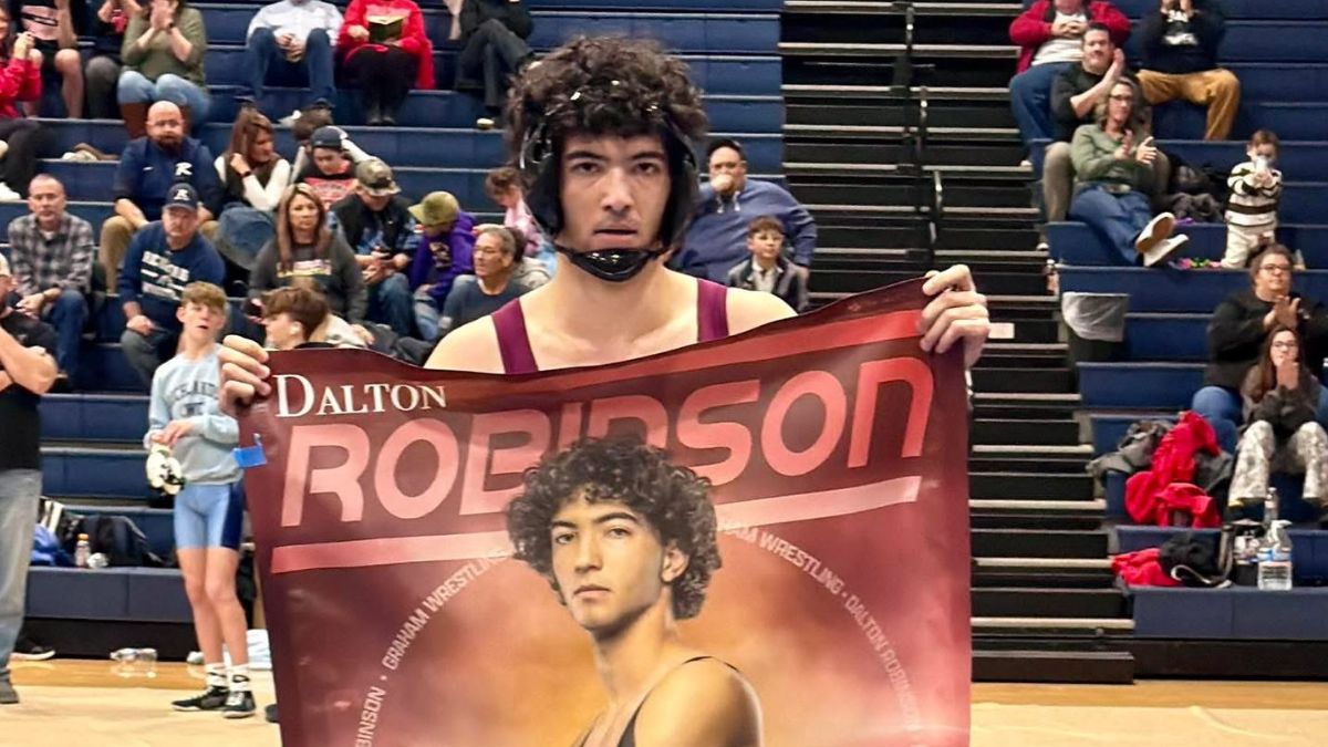Dalton Robinson Hits Milestone with 100 Career Wins for Graham Wrestling