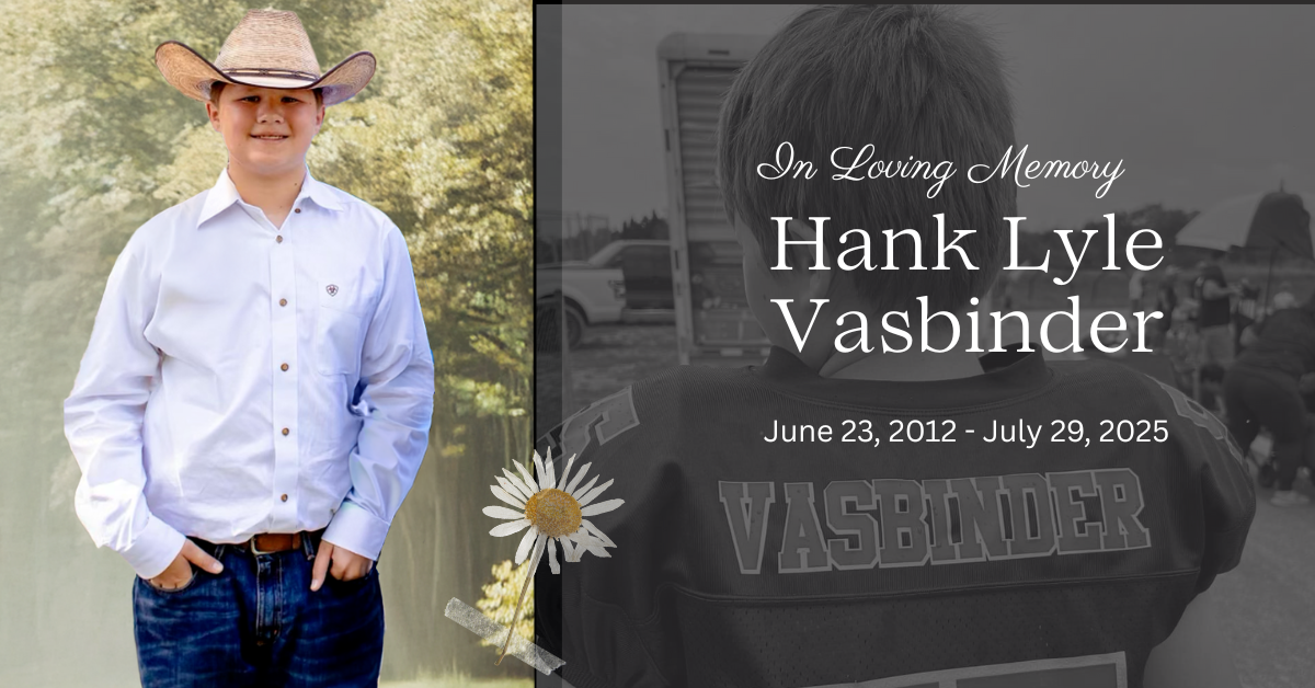 Young Football Talent Hank Vasbinder Remembered in Floresville Tribute