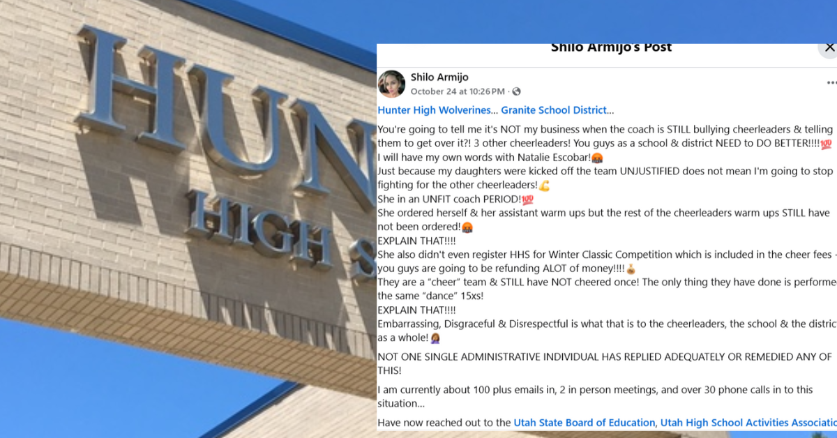 Hunter High Cheer Program Faces Allegations of Bullying and Mismanagement