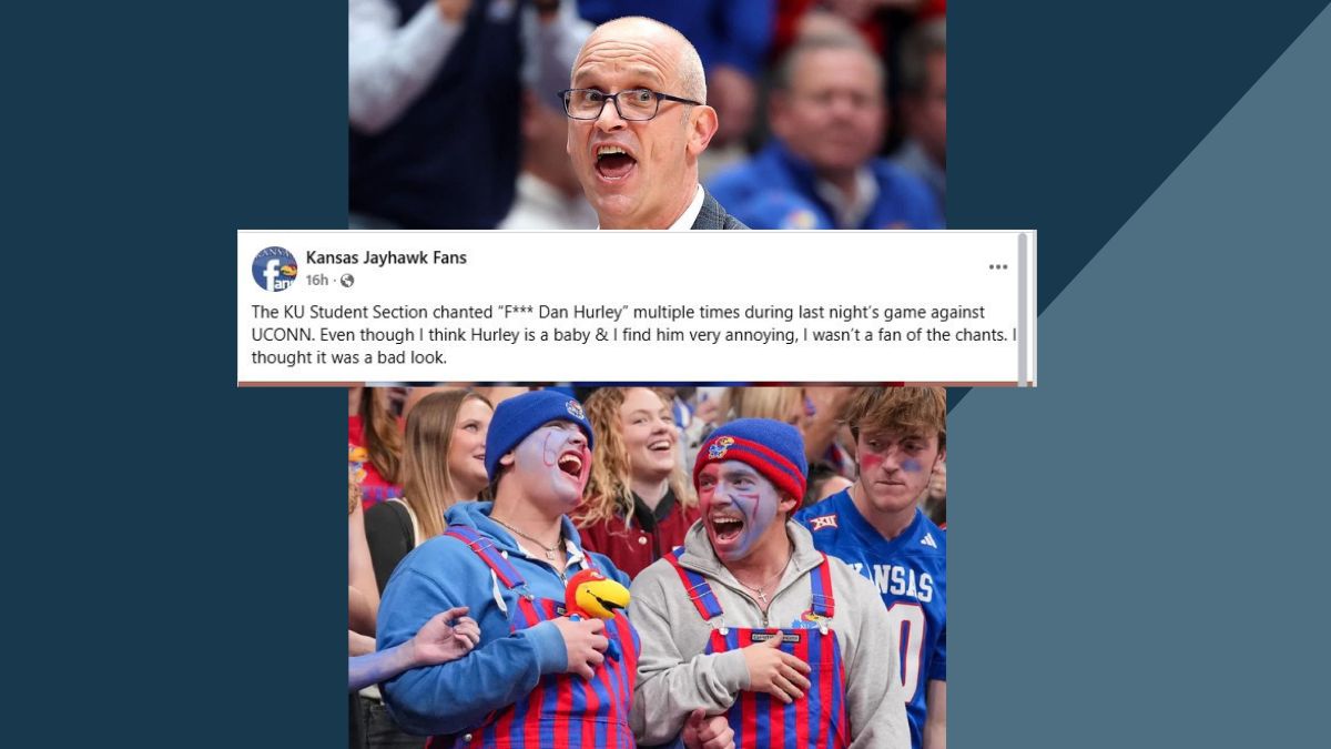 KU Student Section Faces Backlash Over Controversial Chants During UConn Game