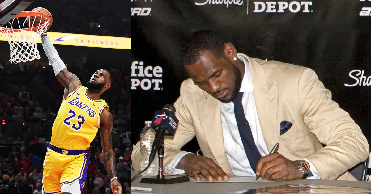 LeBron James: The Unique Basketball Phenom Who Masters Both Hands