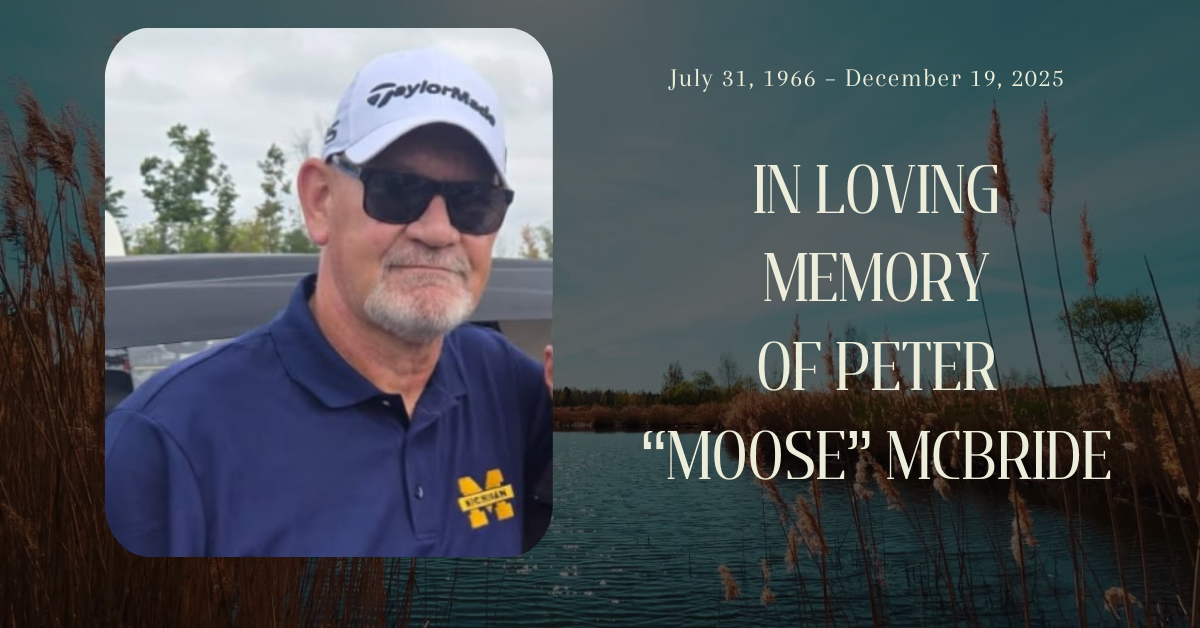 Remembering Peter "Moose" McBride: A Life of Sports and Service