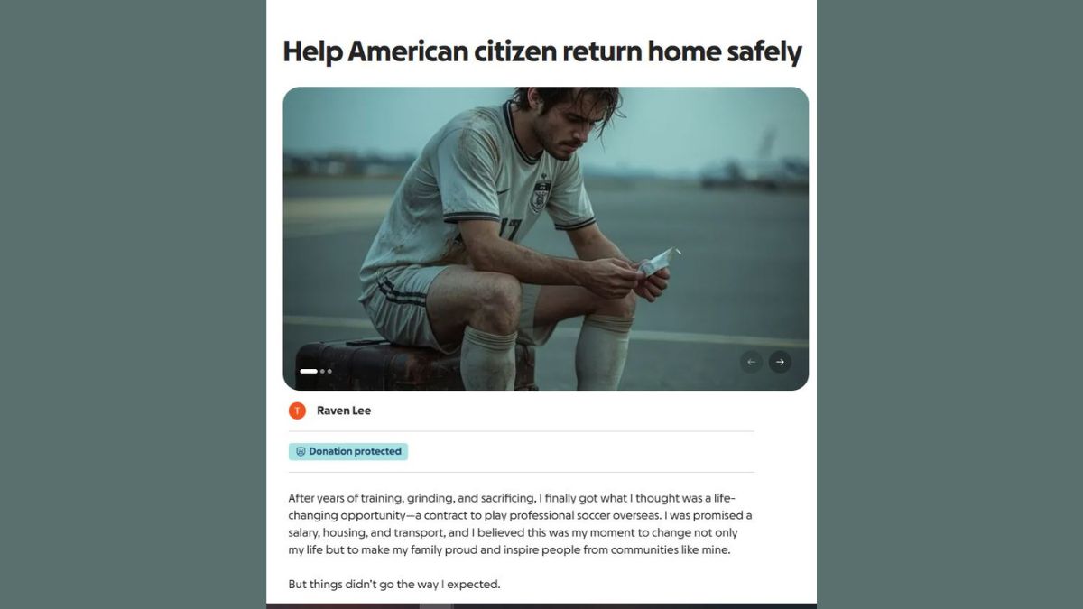 Young Soccer Player Stranded Abroad After Contract Dispute