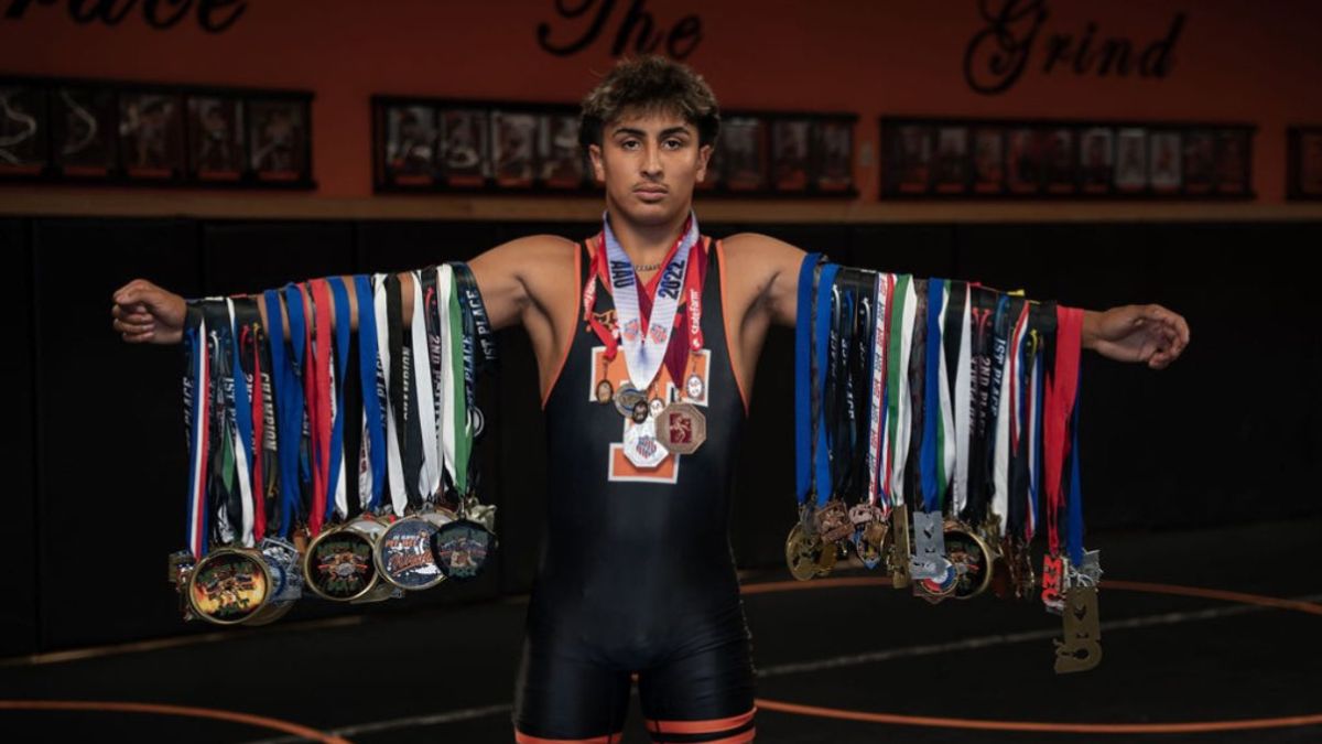 Wyoming Teen Wrestler Aims for State Title, Inspires Future Athletes