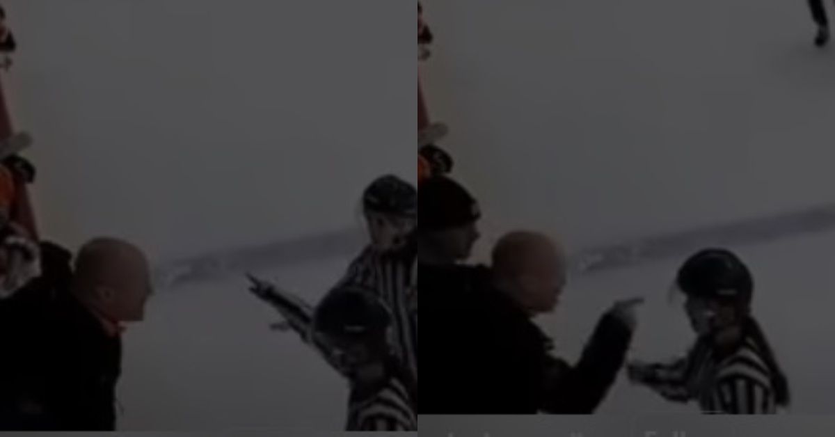 Disturbing Incident: Youth Hockey Coach's Aggressive Outburst Toward Referee Sparks Outrage