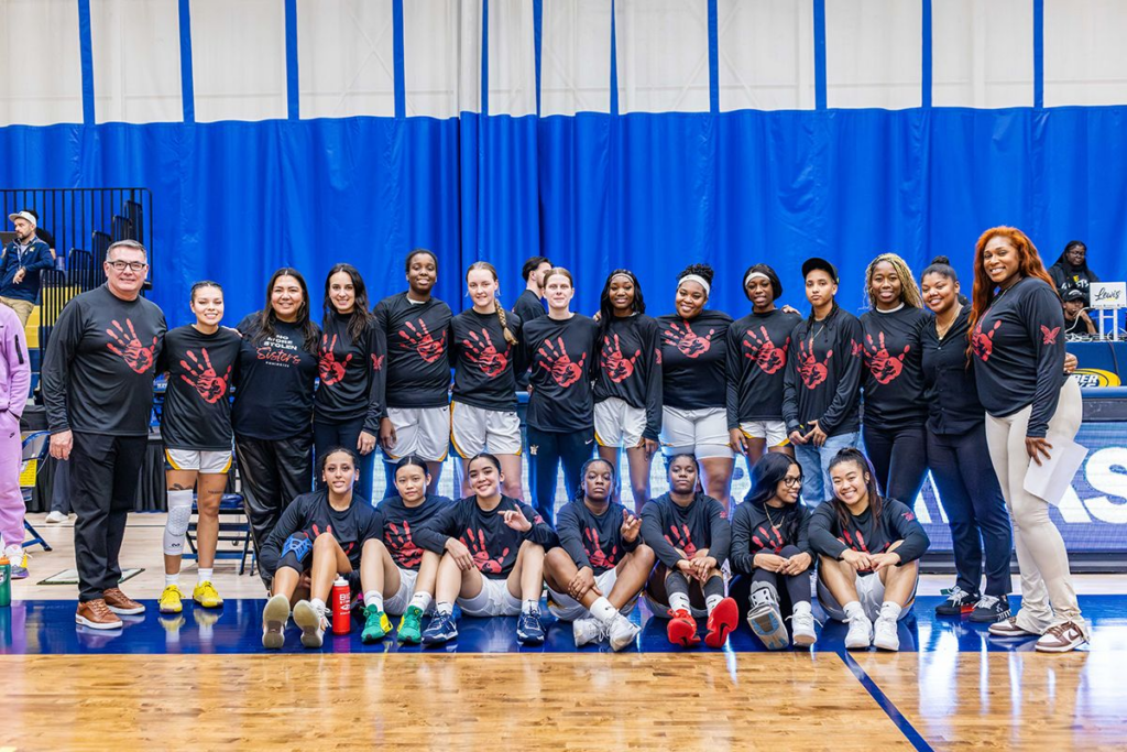 Humber Hawks Women’s Basketball Shines Light on MMIWG2S+ During Indigenous Heritage Month Celebration